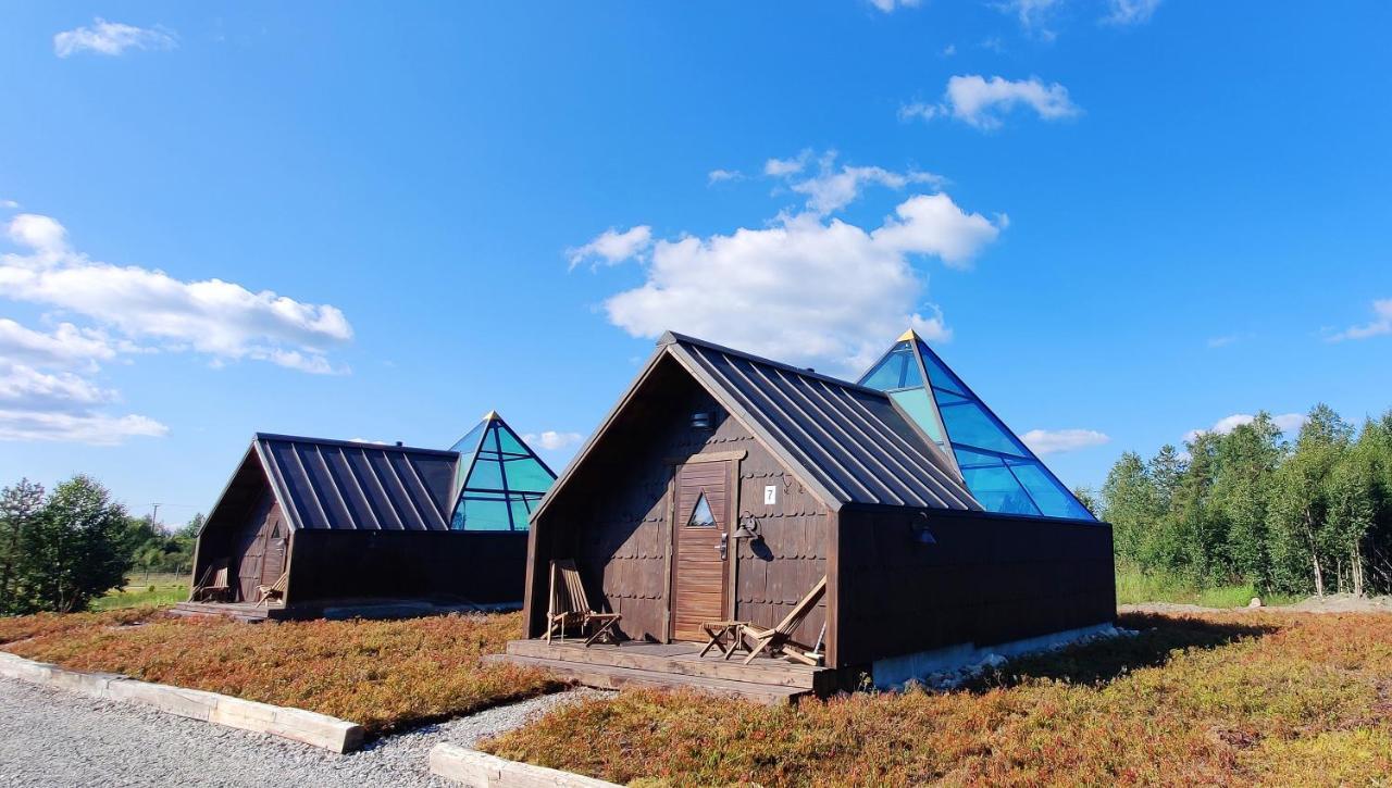Aurora Pyramid Glass Igloos Köngäs Exteriér fotografie